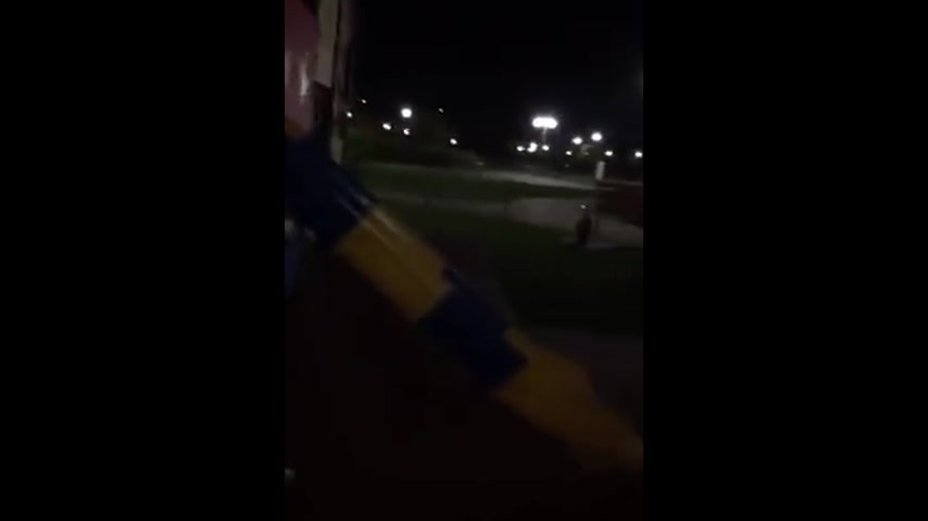 Street Fuck on Playground Night! Russian Babe Sucks & Gets Pounded